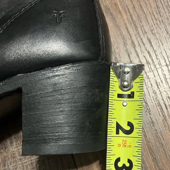 Frye Heeled Boots with Buckle Detail - Picture 9 of 9